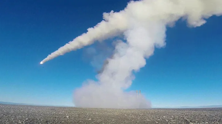 Применение ПБРК "Бастион" пуски П-800 "Оникс"/PBRK "Bastion" launches missiles P-800 "Onyx"