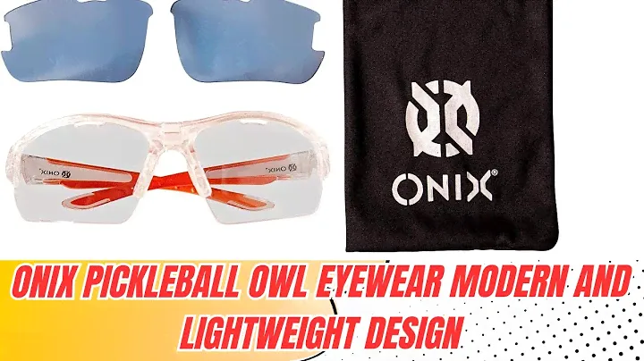 Discover the ONIX Pickleball Owl Eyewear – Your Ultimate Game Companion!