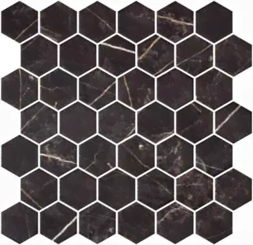 Мозаика Hexagon Marble Coimbra Antislip 28.4x28.6 от Onix Mosaico (Испания)-0