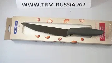 Tramontina Onix Нож для хлеба 7" 23827/067