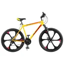 Велосипед 26" Black One Onix D FW, 2020, цвет жёлтый/чёрный/красный, размер 20"