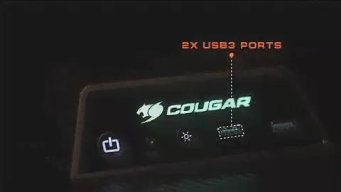 Эргономичный дизайн стола COUGAR MARS