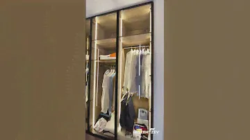 Стильная гардеробная на заказ🔥 Работаем по Москве и МО. #interior #гардеробная #шкафы #мебель